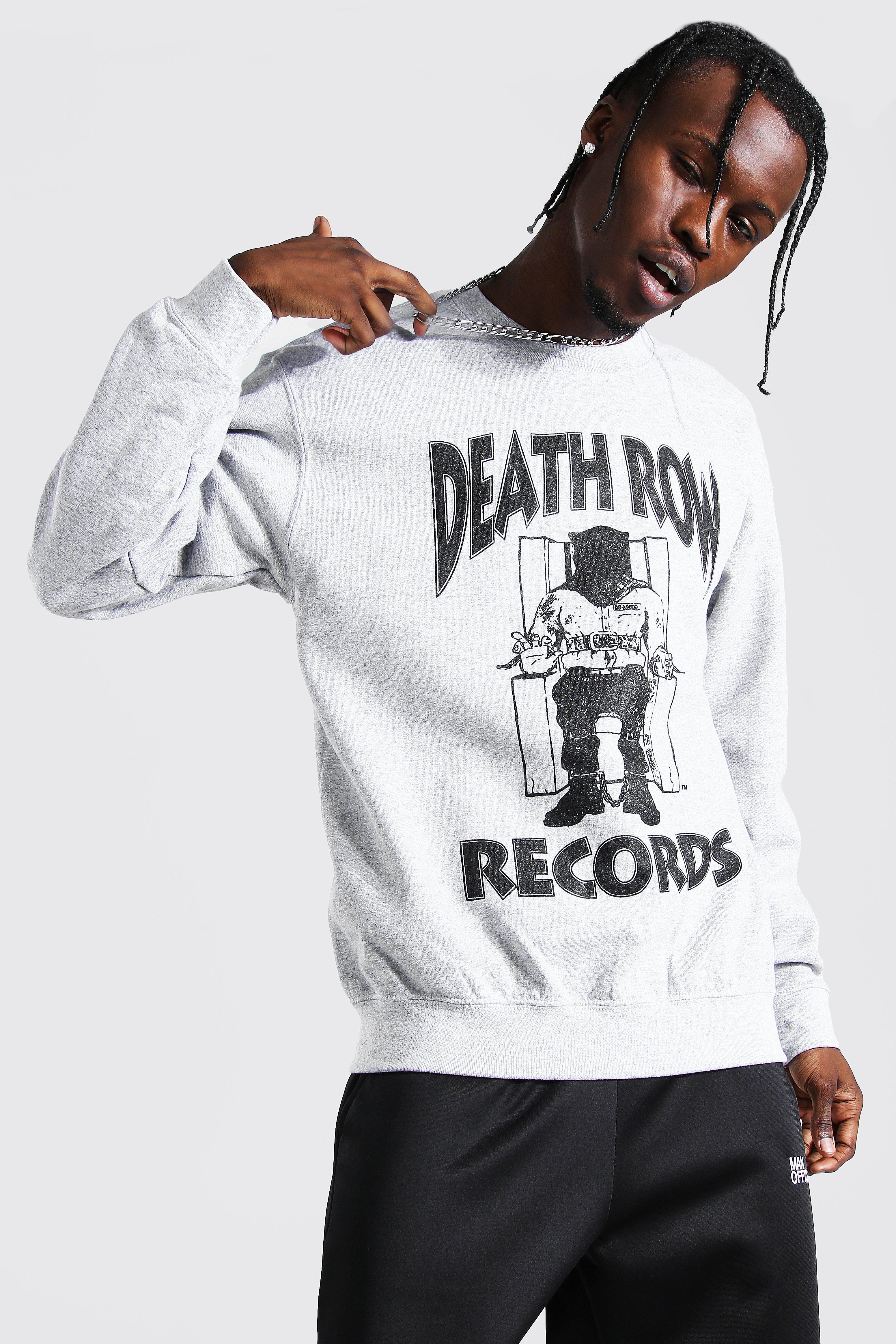 Death row 2025 records hoodie boohoo